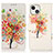 Leather Case Stands Fashionable Pattern Flip Cover A07 Holder for Apple iPhone 13 Mini