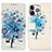 Leather Case Stands Fashionable Pattern Flip Cover A07 Holder for Apple iPhone 13 Pro