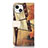 Leather Case Stands Fashionable Pattern Flip Cover A07 Holder for Apple iPhone 14 Plus