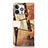 Leather Case Stands Fashionable Pattern Flip Cover A07 Holder for Apple iPhone 14 Pro Max