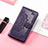 Leather Case Stands Fashionable Pattern Flip Cover H06 Holder for Apple iPhone 13 Mini