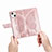 Leather Case Stands Fashionable Pattern Flip Cover H08 Holder for Apple iPhone 13 Mini