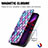 Leather Case Stands Fashionable Pattern Flip Cover H09 Holder for Apple iPhone 13