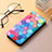 Leather Case Stands Fashionable Pattern Flip Cover H10 Holder for Apple iPhone 13 Blue