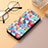 Leather Case Stands Fashionable Pattern Flip Cover H10 Holder for Apple iPhone 13 Hot Pink