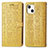 Leather Case Stands Fashionable Pattern Flip Cover H11 Holder for Apple iPhone 13