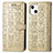 Leather Case Stands Fashionable Pattern Flip Cover H11 Holder for Apple iPhone 13 Mini