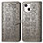 Leather Case Stands Fashionable Pattern Flip Cover H11 Holder for Apple iPhone 14 Plus