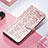 Leather Case Stands Fashionable Pattern Flip Cover H11 Holder for Apple iPhone 14 Pro Max