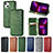 Leather Case Stands Fashionable Pattern Flip Cover H15 Holder for Apple iPhone 13 Mini