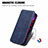 Leather Case Stands Fashionable Pattern Flip Cover H15 Holder for Apple iPhone 13 Mini