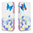 Leather Case Stands Fashionable Pattern Flip Cover Holder B01F for Samsung Galaxy A20e Blue