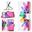Leather Case Stands Fashionable Pattern Flip Cover Holder B01F for Samsung Galaxy A33 5G
