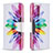 Leather Case Stands Fashionable Pattern Flip Cover Holder B01F for Samsung Galaxy Note 20 5G Mixed