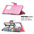 Leather Case Stands Fashionable Pattern Flip Cover Holder B01F for Samsung Galaxy Note 20 Ultra 5G