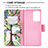 Leather Case Stands Fashionable Pattern Flip Cover Holder B01F for Samsung Galaxy Note 20 Ultra 5G