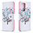 Leather Case Stands Fashionable Pattern Flip Cover Holder B01F for Samsung Galaxy Note 20 Ultra 5G