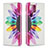 Leather Case Stands Fashionable Pattern Flip Cover Holder B01F for Samsung Galaxy S21 Ultra 5G