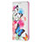 Leather Case Stands Fashionable Pattern Flip Cover Holder B01F for Samsung Galaxy S21 Ultra 5G