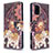 Leather Case Stands Fashionable Pattern Flip Cover Holder B03F for Samsung Galaxy A71 5G