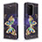 Leather Case Stands Fashionable Pattern Flip Cover Holder B03F for Samsung Galaxy S20 Plus 5G
