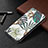 Leather Case Stands Fashionable Pattern Flip Cover Holder B03F for Samsung Galaxy S21 5G