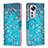 Leather Case Stands Fashionable Pattern Flip Cover Holder B03F for Xiaomi Mi 12S 5G