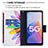 Leather Case Stands Fashionable Pattern Flip Cover Holder B04F for Oppo Reno7 Lite 5G