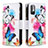 Leather Case Stands Fashionable Pattern Flip Cover Holder B04F for Xiaomi Redmi Note 11 SE 5G Colorful