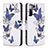 Leather Case Stands Fashionable Pattern Flip Cover Holder B09F for Samsung Galaxy S21 5G Mixed