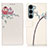 Leather Case Stands Fashionable Pattern Flip Cover Holder D02Y for Motorola Moto Edge S30 5G