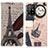 Leather Case Stands Fashionable Pattern Flip Cover Holder D02Y for Oppo Reno5 Z 5G Gray
