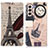 Leather Case Stands Fashionable Pattern Flip Cover Holder D02Y for Samsung Galaxy S22 5G