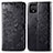 Leather Case Stands Fashionable Pattern Flip Cover Holder for Google Pixel 4 XL Black