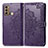 Leather Case Stands Fashionable Pattern Flip Cover Holder for Motorola Moto G40 Fusion