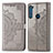 Leather Case Stands Fashionable Pattern Flip Cover Holder for Motorola Moto One Fusion Plus