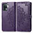 Leather Case Stands Fashionable Pattern Flip Cover Holder for Oppo F19 Pro
