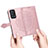 Leather Case Stands Fashionable Pattern Flip Cover Holder for Oppo Reno6 Pro 5G