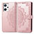 Leather Case Stands Fashionable Pattern Flip Cover Holder for Oppo Reno7 A
