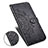 Leather Case Stands Fashionable Pattern Flip Cover Holder for Samsung Galaxy A20e