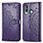 Leather Case Stands Fashionable Pattern Flip Cover Holder for Samsung Galaxy A60