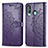 Leather Case Stands Fashionable Pattern Flip Cover Holder for Samsung Galaxy M40