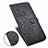 Leather Case Stands Fashionable Pattern Flip Cover Holder for Samsung Galaxy M40S