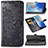 Leather Case Stands Fashionable Pattern Flip Cover Holder for Samsung Galaxy S20