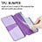 Leather Case Stands Fashionable Pattern Flip Cover Holder for Samsung Galaxy S21 Plus 5G