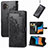 Leather Case Stands Fashionable Pattern Flip Cover Holder for Samsung Galaxy XCover 6 Pro 5G