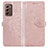 Leather Case Stands Fashionable Pattern Flip Cover Holder for Samsung Galaxy Z Fold2 5G