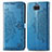 Leather Case Stands Fashionable Pattern Flip Cover Holder for Sony Xperia 8 Blue