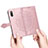 Leather Case Stands Fashionable Pattern Flip Cover Holder for Sony Xperia Ace II