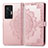 Leather Case Stands Fashionable Pattern Flip Cover Holder for Vivo X70 Pro 5G